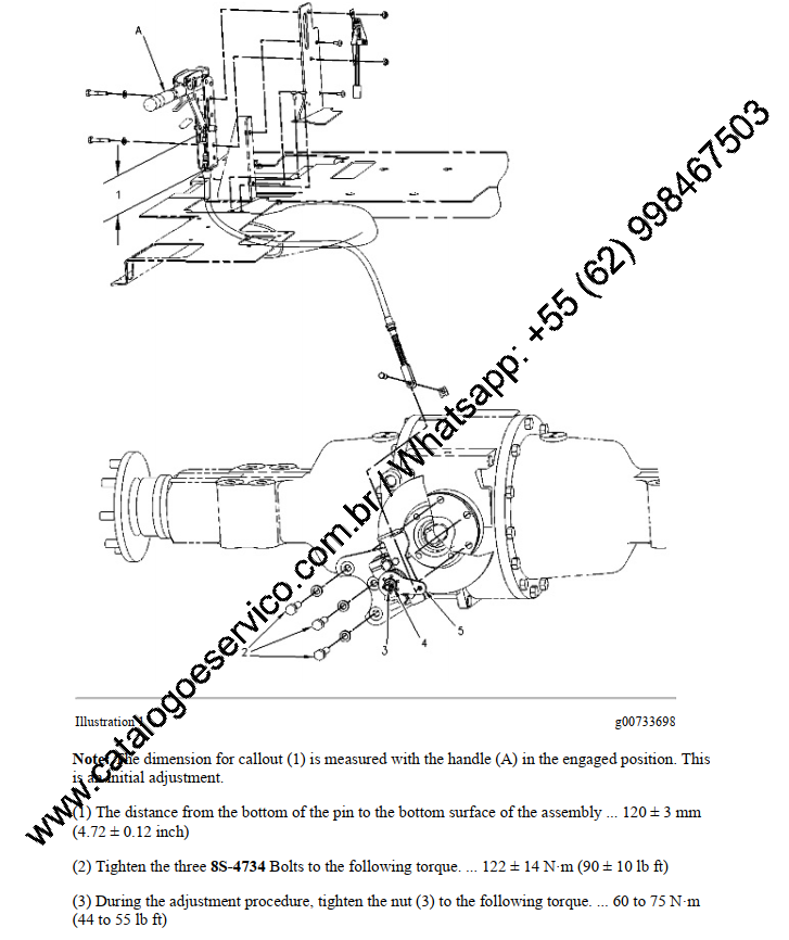 Manual de Serviço CATERPILLAR - 416D - Retroescavadeira - ( Inglês )