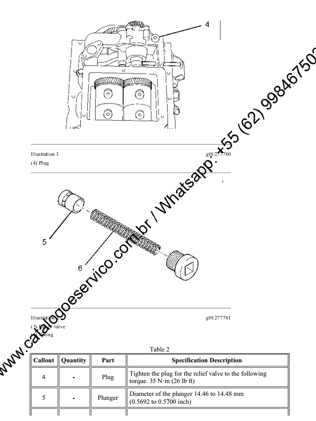 Manual de Serviço CATERPILLAR - 416F2 - Retroescavadeira - ( Inglês )
