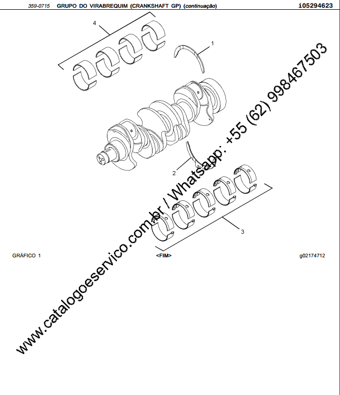 Catálogo De Peças Caterpillar 416f2 Retroescavadeira Articul
