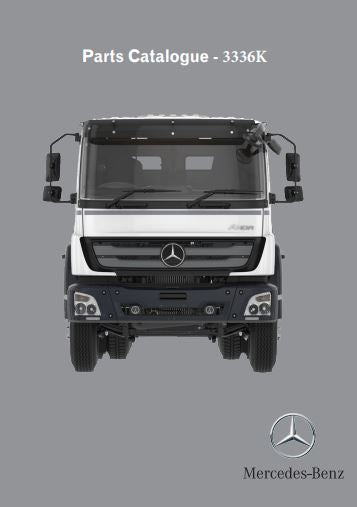 CATALOGO DE PEÇAS PDF CAMINHÃO AXOR 3336K - MERCEDES BENZ