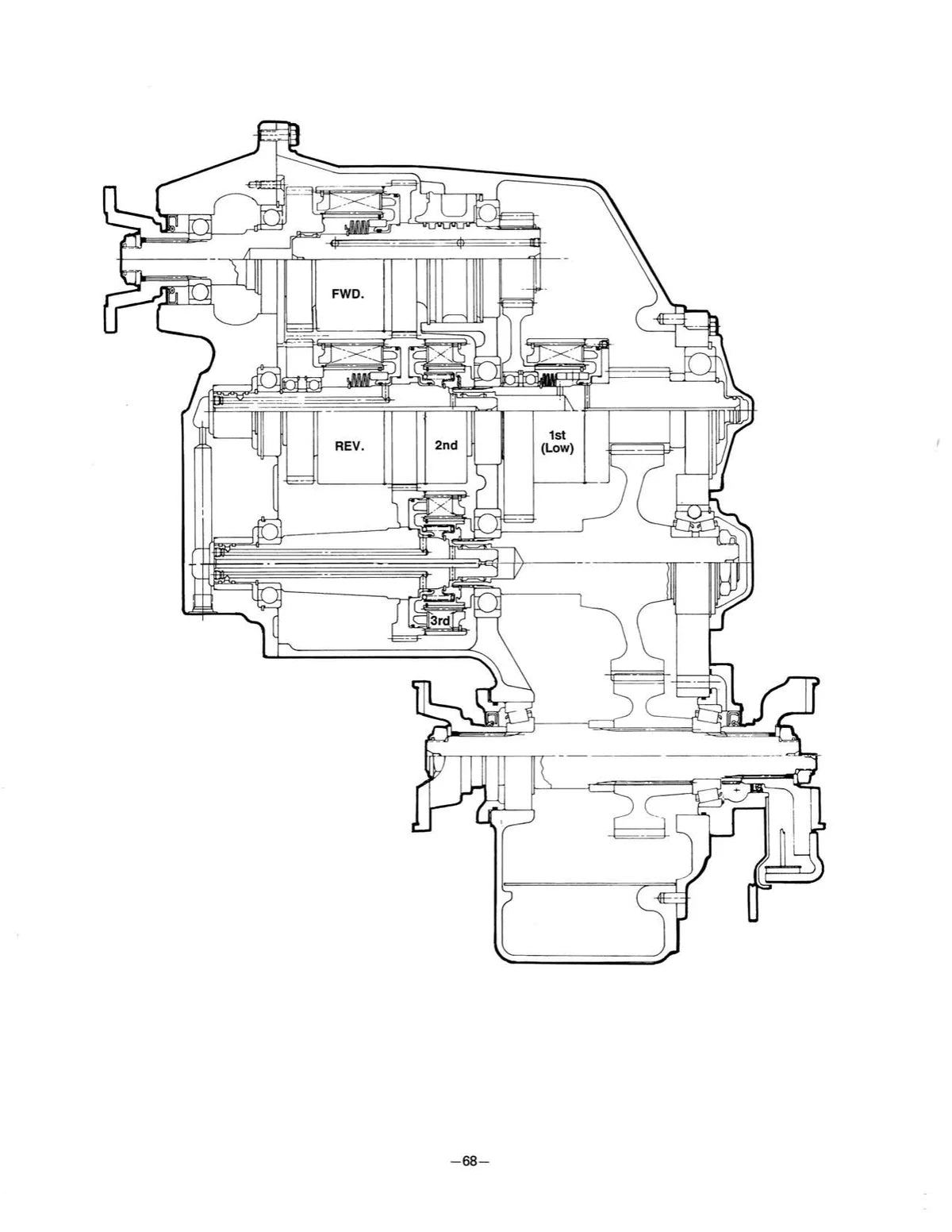 Clark Transmissão 24000 Hurteh — transmissão, figura técnica 2