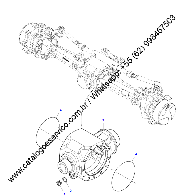 Catálogo De Peças MF6711R Massey Fergunson Trator