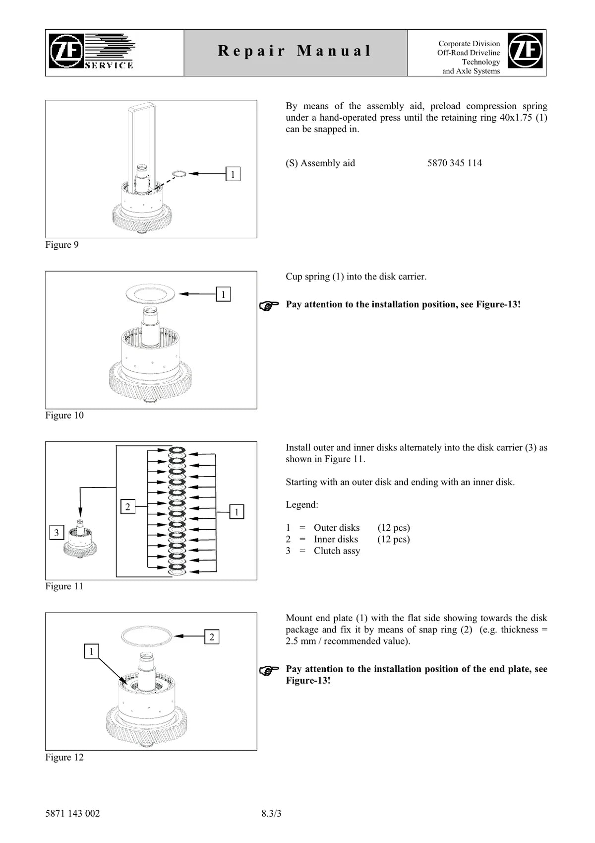 ZF 3WG-94 EC — transmissão, figura técnica 3