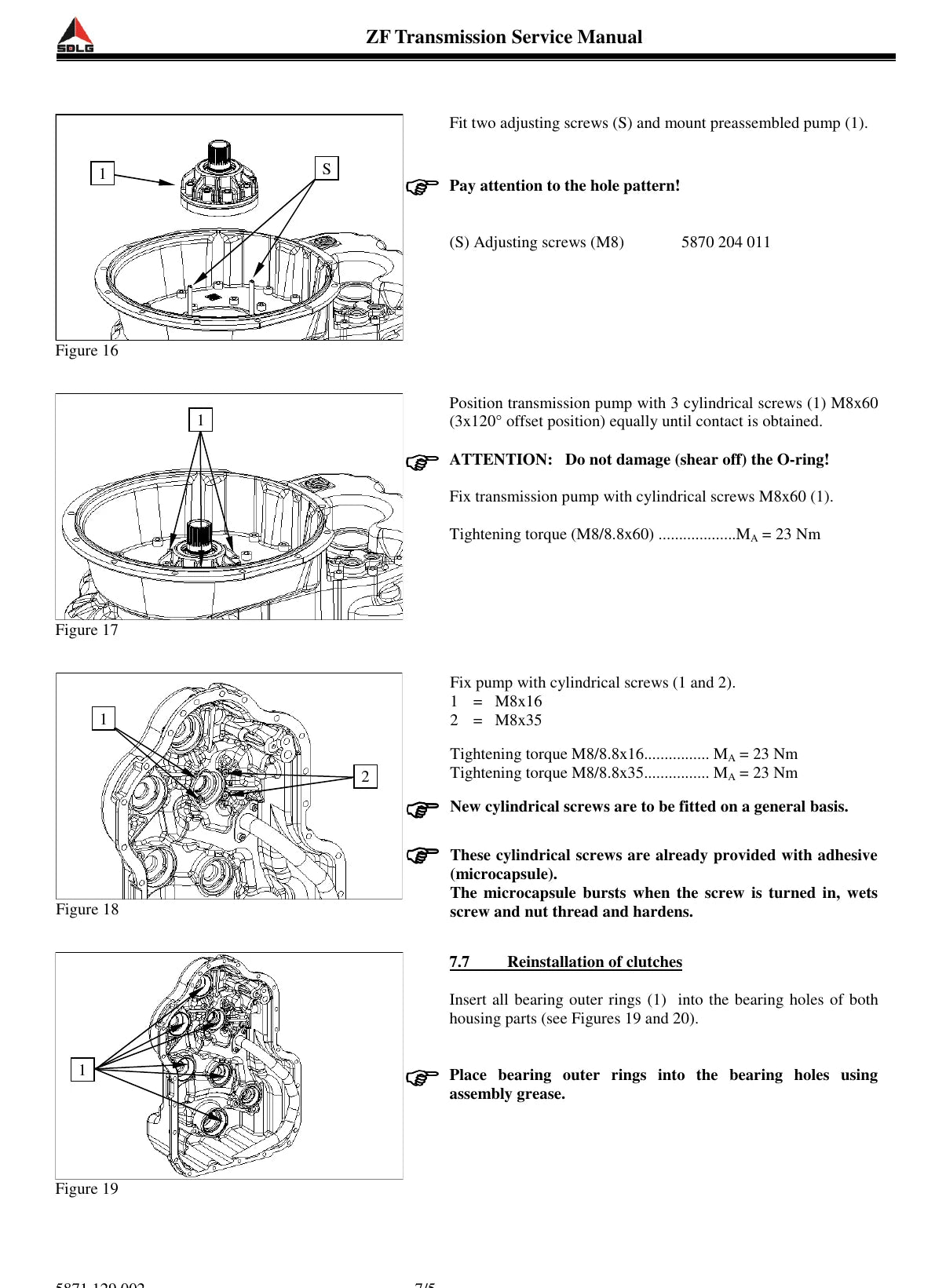 ZF 4 5 WG-94 — transmissão, figura técnica 3