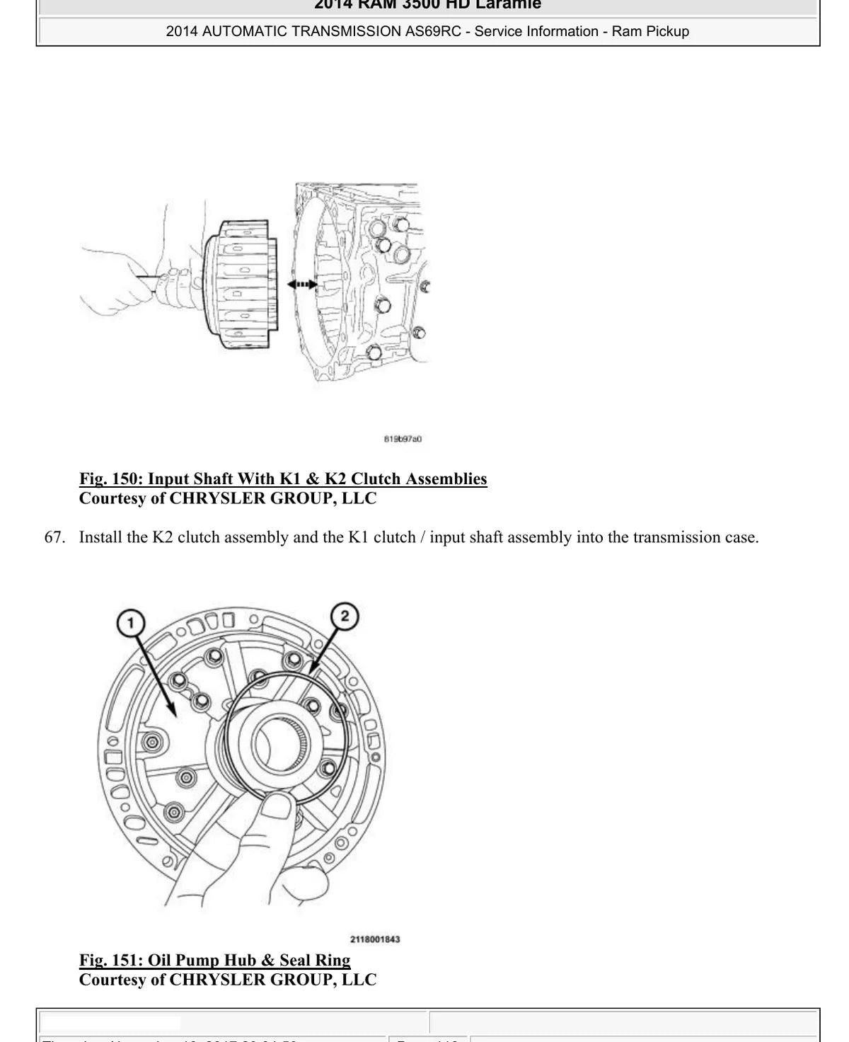 RAM 3500 HD — transmissão, figura técnica 1
