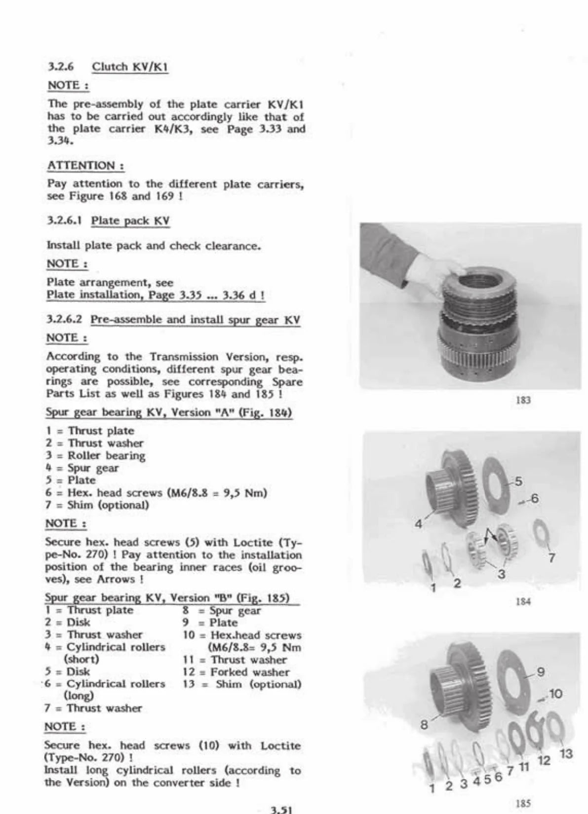 WG-180 · 200 · 208 · ZF PowerShift — transmissão, figura técnica 3