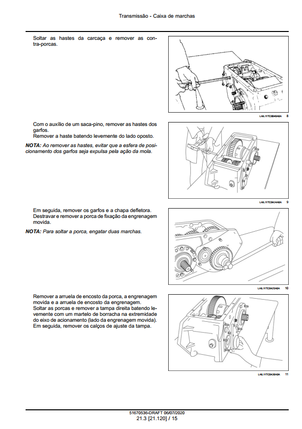 Manual de Servico Oficina TC4.90 TC5.90 TX4.90 TX5.90 Colheitadeira New Holland