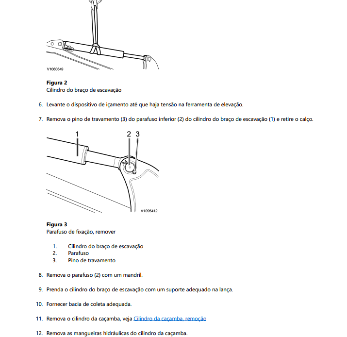 manual de serviço Volvo ECR25D escavadeira - página interna sobre sistema de combustível