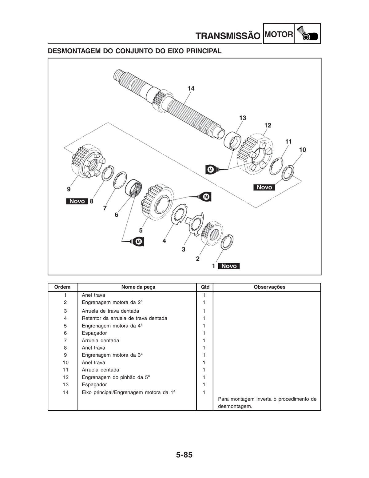 Yamaha Midnight Star Xv 950 2009 2010 — motocicleta, figura técnica 3