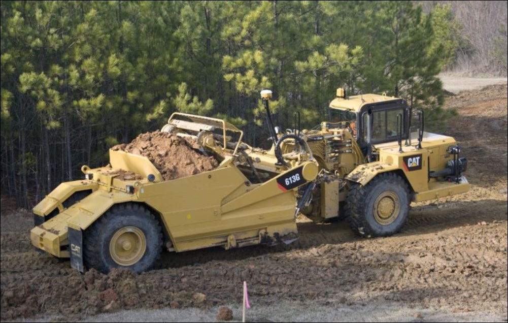 Manual de Serviço CATERPILLAR - 613G - Raspador de Rodas (Inglês) PDF