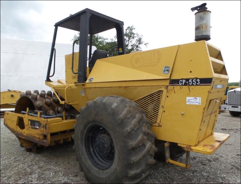 Manual de Serviço CATERPILLAR - CP-553 - Rolo Compactador Vibratório (Inglês) PDF