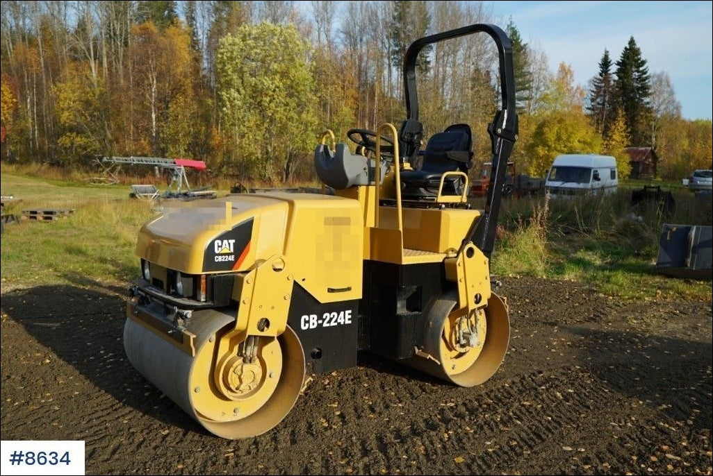 Manual de Serviço CATERPILLAR - CB-224E - Rolo Compactador Vibratório (Inglês) PDF