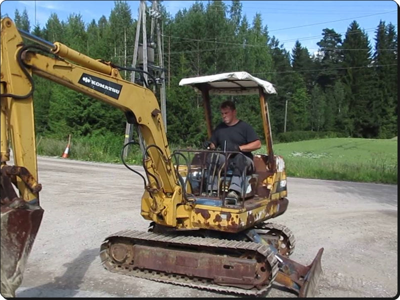 MANUAL DE SERVIÇO KOMATSU - PC20-3\PC30-3 - EXCAVADOR HIDRAULICO