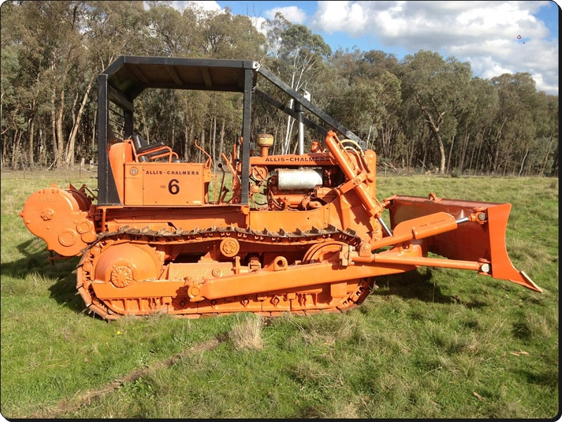catalago de pecas Trator sobre esteiras HD-6 fiat allis