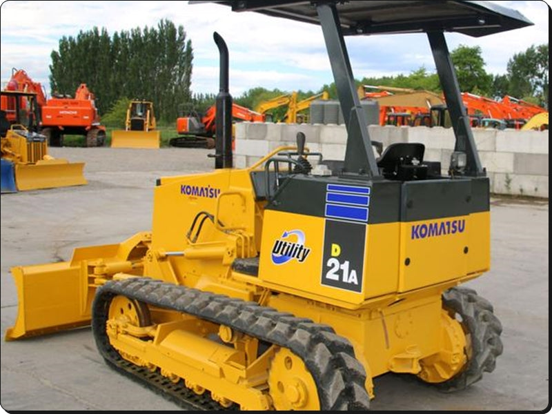 MANUAL DE SERVIÇO KOMATSU - D21A,S,AG,QG,-7\D21PG-7A - BULLDOZER