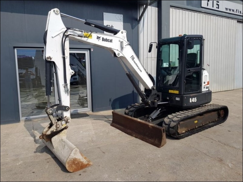 Manual De Serviço BOBCAT - E45 - Escavador Compacto