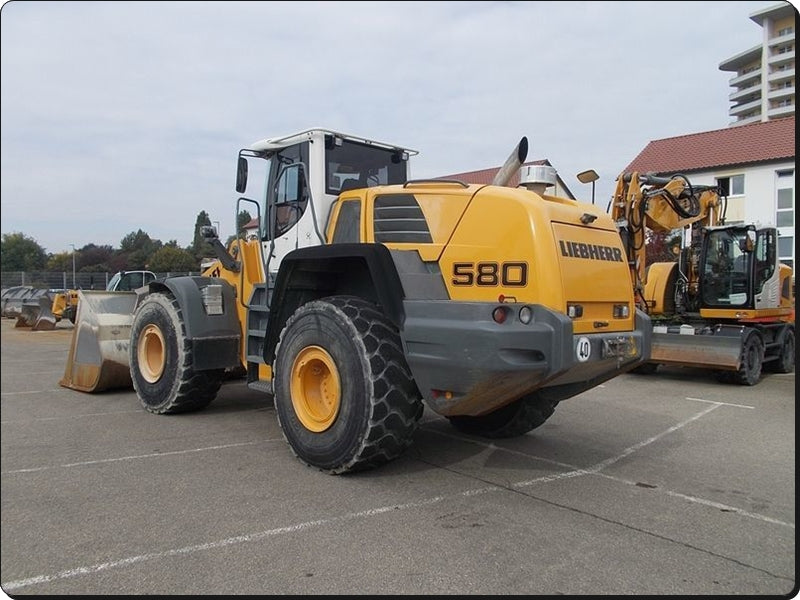 Manual De Servico LIEBHERR - L580-1412 - Retroescavadeira