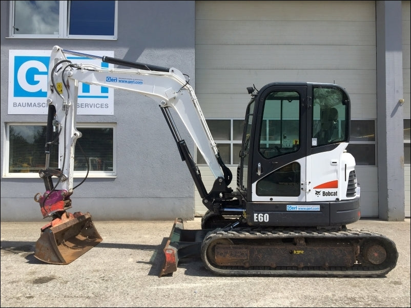 Manual De Serviço BOBCAT - E60 - Escavador Compacto