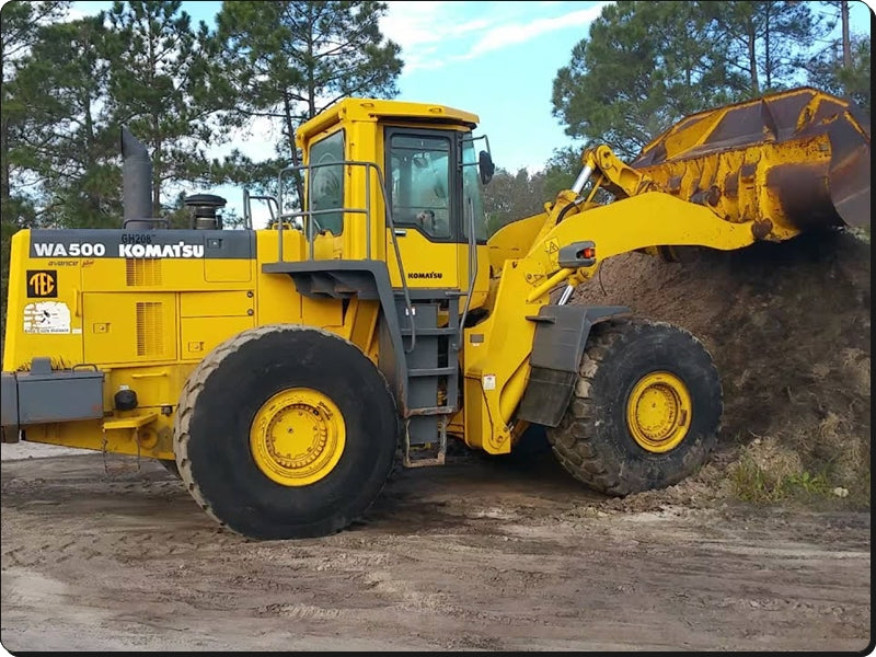MANUAL DE SERVIÇO KOMATSU - WA500-3 - PA CARREGADEIRA