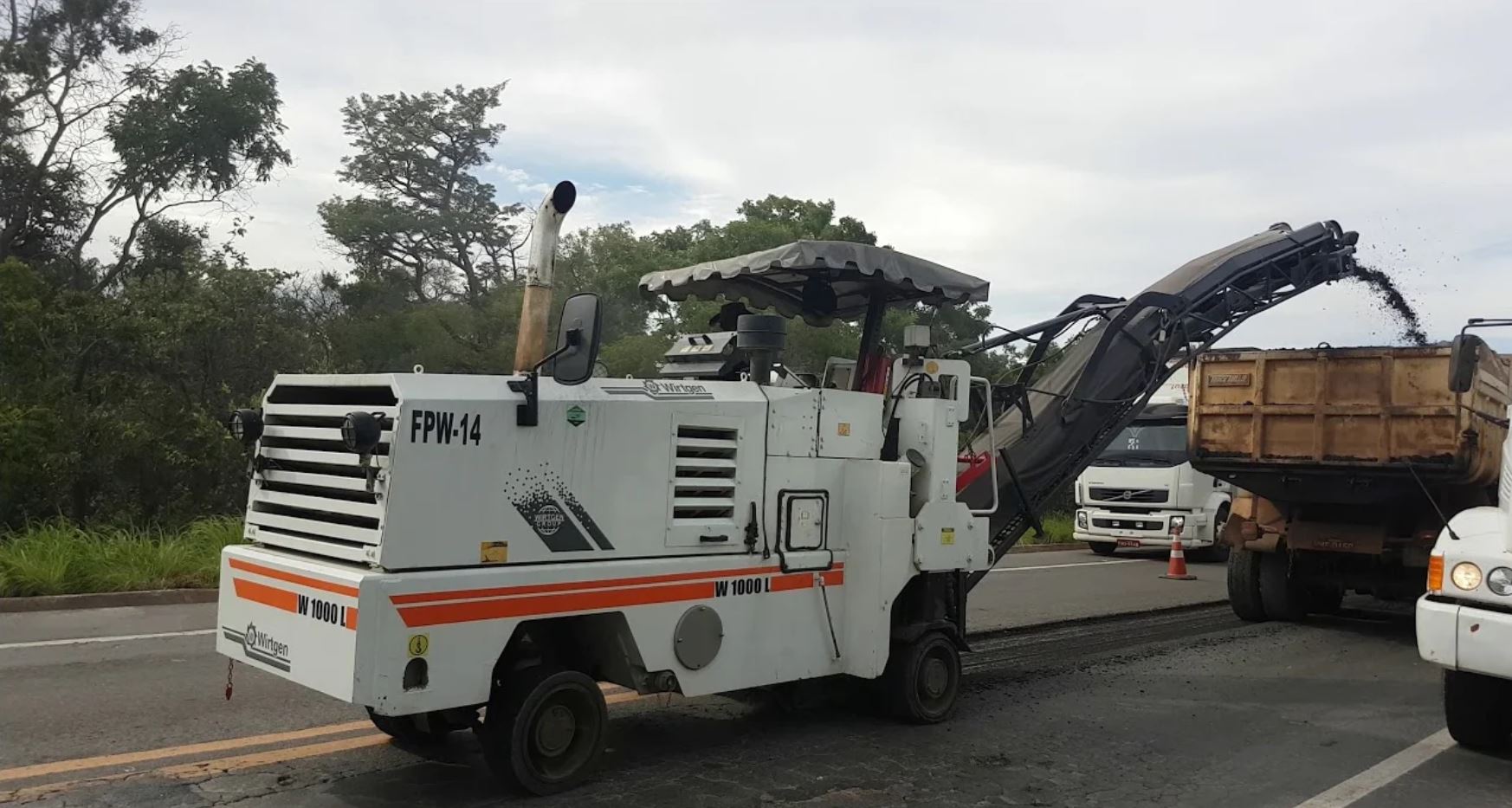 Catalogo De Peças WIRTGEN - W1000L - Fresadora De Asfalto