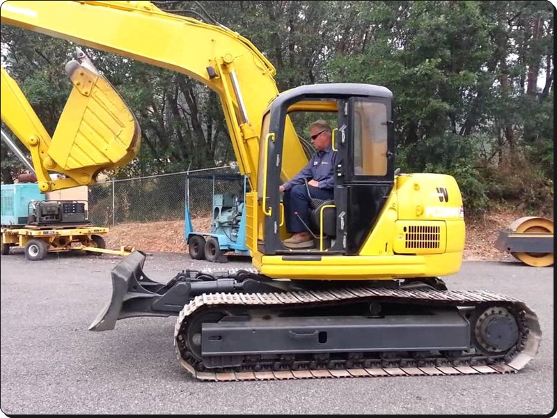 MANUAL DE SERVIÇO KOMATSU - PC128UU-1\PC128US-1 - EXCAVADEIRA HIDRAULICO