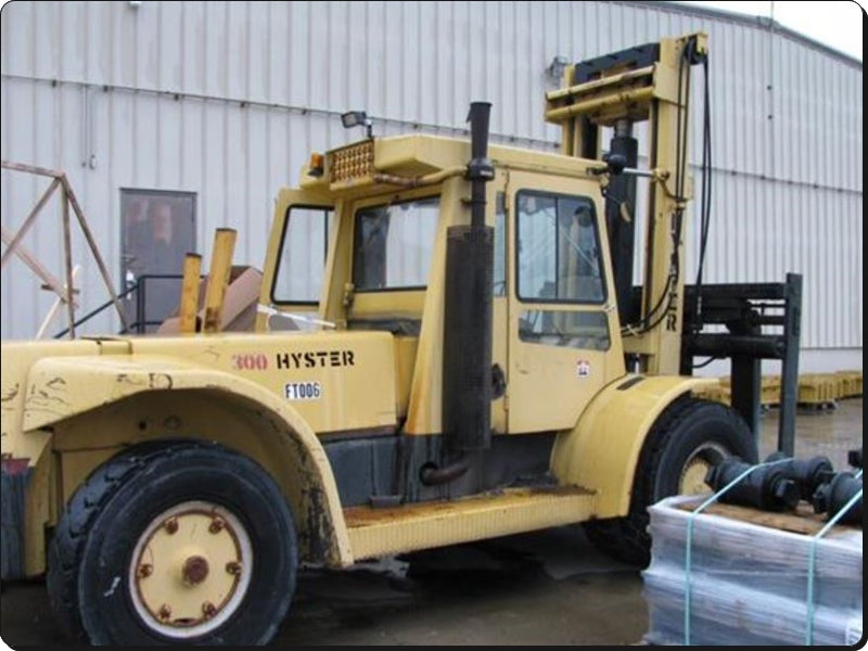 Catalogo De Peças HYSTER - H300-360XL,H33-360XL-EC - Empilhadeira