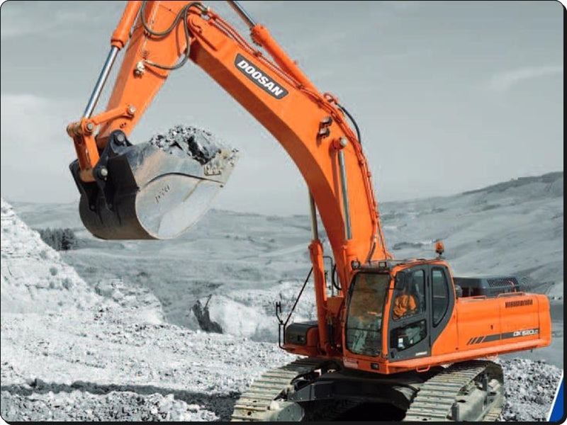Catálogo de Peças - DOOSAN DX520LCA - Escavadeira