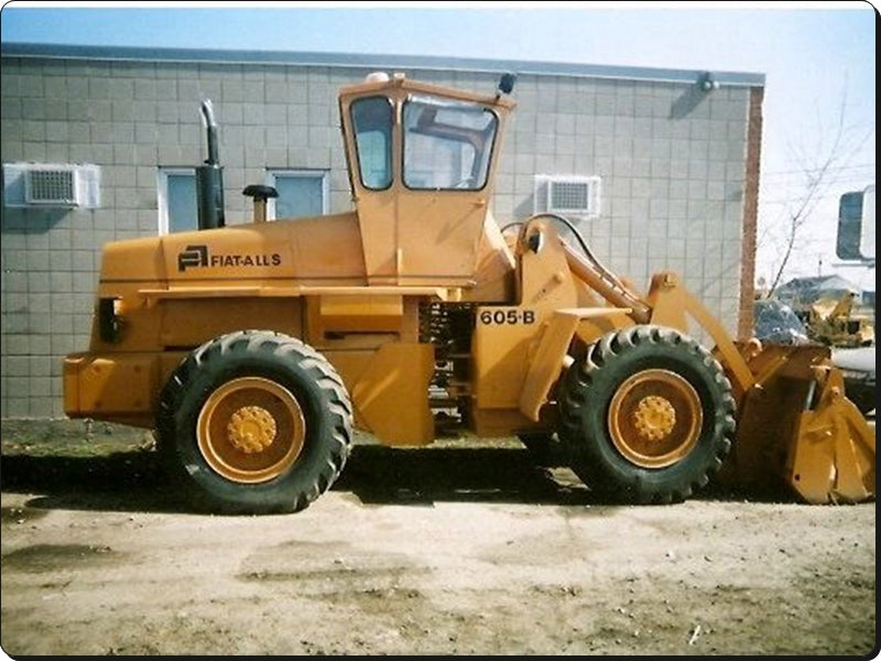 catalago de pecas retroescavadeira 605B fiat allis