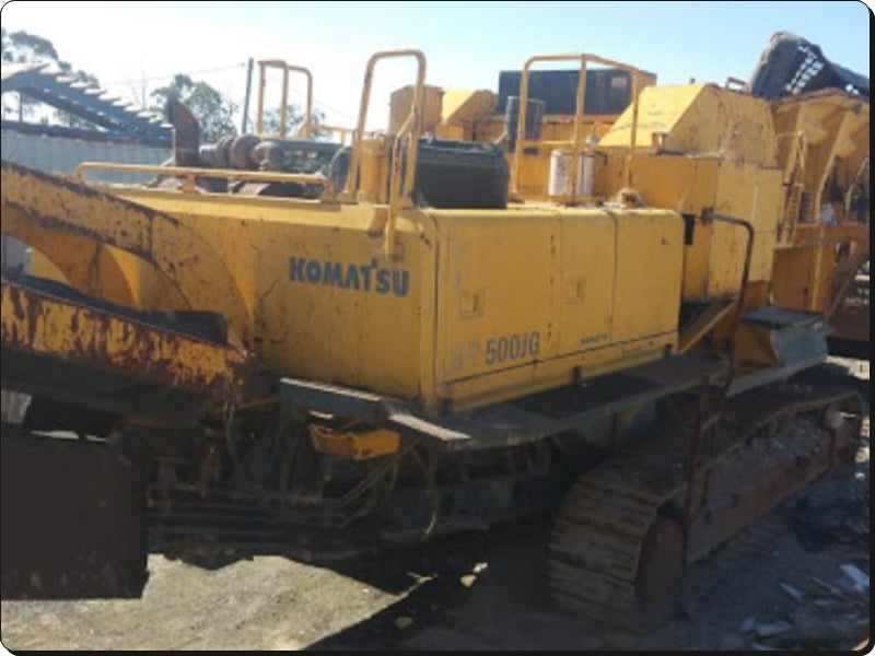 MANUAL DE SERVIÇO KOMATSU - BR500JG-1 - MOTOR DIESEL