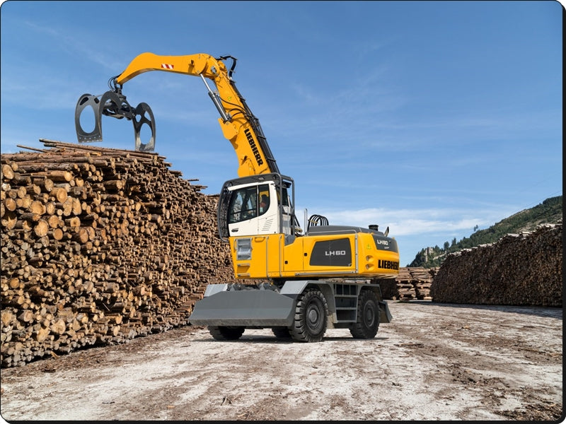Manual De Servico LIEBHERR - LH60M-LH60 TIMBER-LH60C - Excavador Hidraulico
