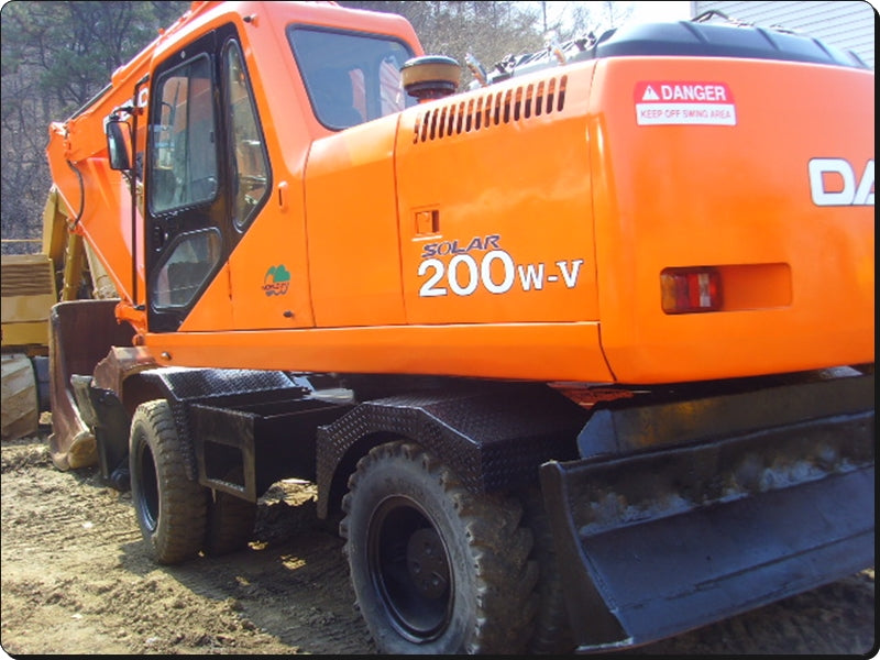 Catálogo de Peças - DOOSAN SOLAR 200W-V - ESCAVADORA DE RODAS