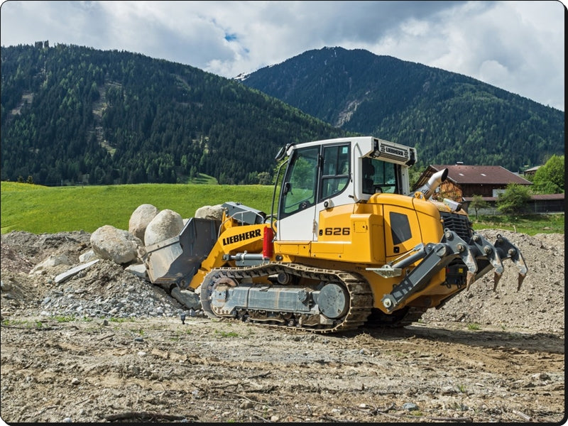 Manual De Servico LIEBHERR - LR 626-1327 - Carregadores De Esteira