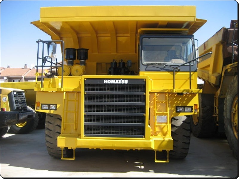 MANUAL DE SERVIÇO KOMATSU - HD465-5 - CAMINHÃO BASCULANTE