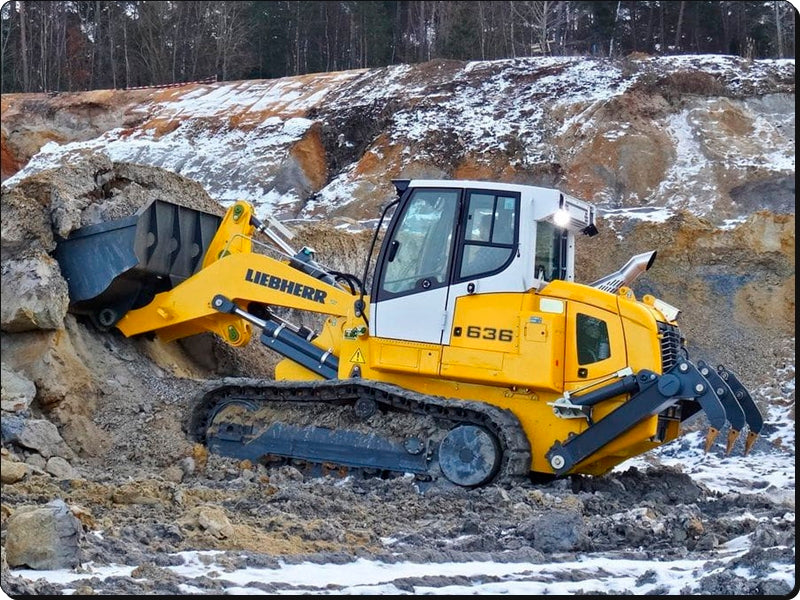 Manual De Servico LIEBHERR - LR 636-1725 00 G8.0 - Carregadores De Esteira