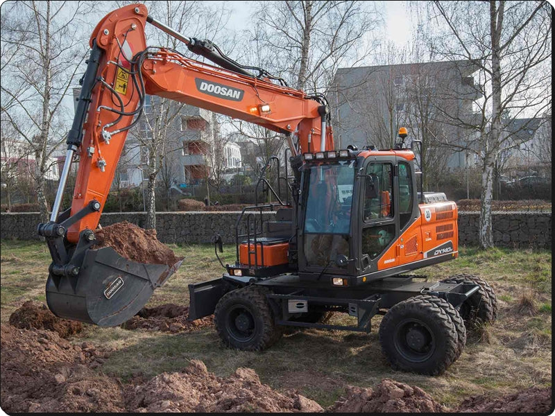 Catálogo de Peças - DOOSAN DX140W tier II - ESCAVADORA DE RODAS