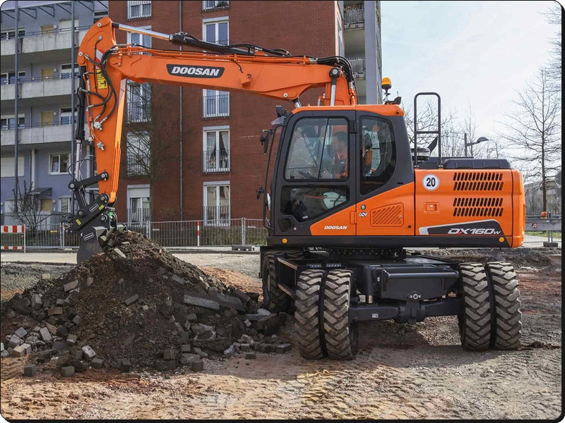 Catálogo de Peças - DOOSAN DX160W tier II - ESCAVADORA DE RODAS