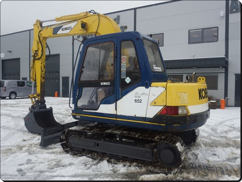 Manual De Serviço KOBELCO - SK60,SK100,SK120,SK220LC - Excavador Hidraulico
