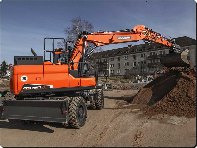 Catálogo de Peças - DOOSAN DX160W tier III - ESCAVADORA DE RODAS