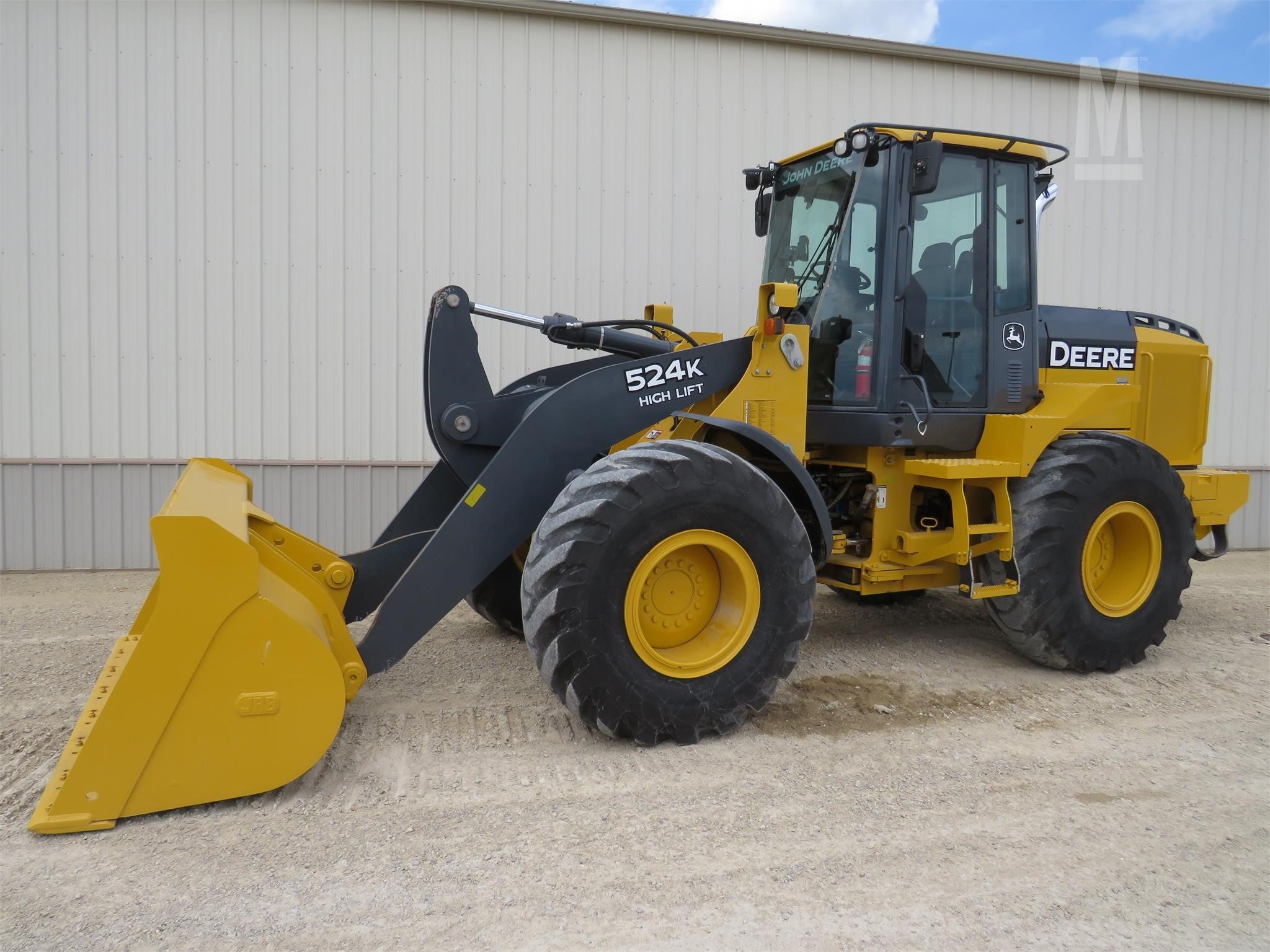 MANUAL ELÉTRICO HIDRÁULICO JOHN DEERE - 524K 4WD - CARREGADEIRA