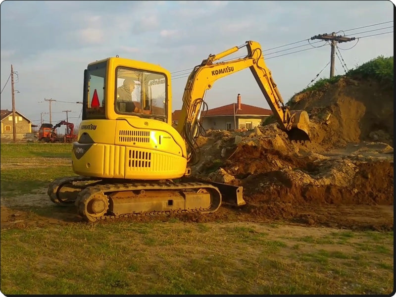 MANUAL DE SERVIÇO KOMATSU - PC40MRX-1 PC45MRX-1 - EXCAVADOR HIDRAULICO