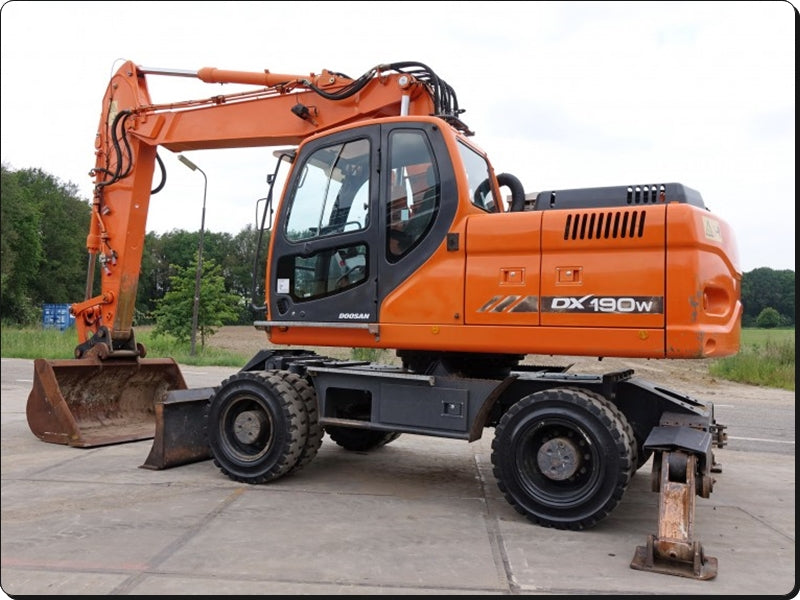 Catálogo de Peças - DOOSAN DX190W - ESCAVADORA DE RODAS