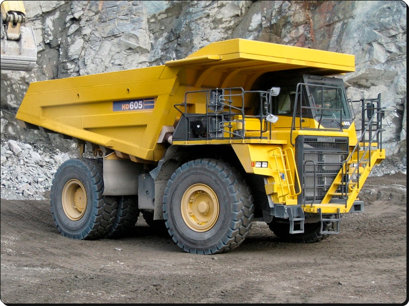 Catálogo de pecas Komatsu - HD605-7E1 - Cam. Basculantes