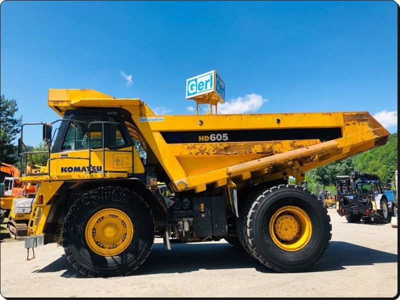 Catálogo de pecas Komatsu - HD605-8 - Cam. Basculantes