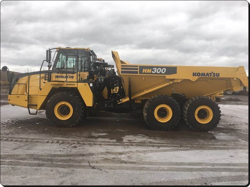 Catálogo de pecas Komatsu - HM300TN-1 - Cam. Basculantes