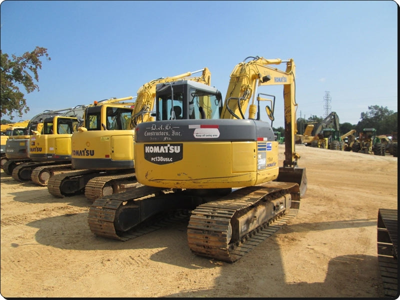 MANUAL DE SERVIÇO KOMATSU - PC138USLC-2E0 - EXCAVADOR HIDRAULICO