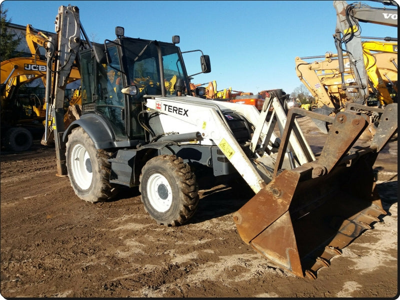 Manual De Serviço TEREX - 820\860\880 SX ELITE - Retroescavadeira