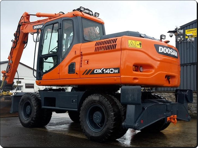 Catálogo de Peças - DOOSAN DX140W-3 (DI EXP) - ESCAVADORA DE RODAS