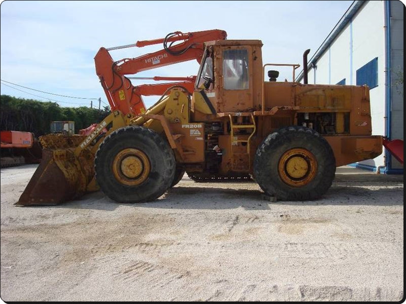catalago de pecas retroescavadeira FR20B fiat allis