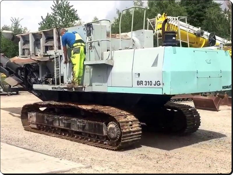 Catálogo de pecas Komatsu - BR310JG-1 - Triturad. E Reciclad.