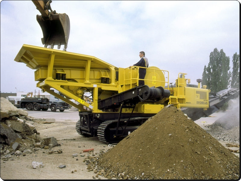 Catálogo de pecas Komatsu - BR350JG-1 - Triturad. E Reciclad.